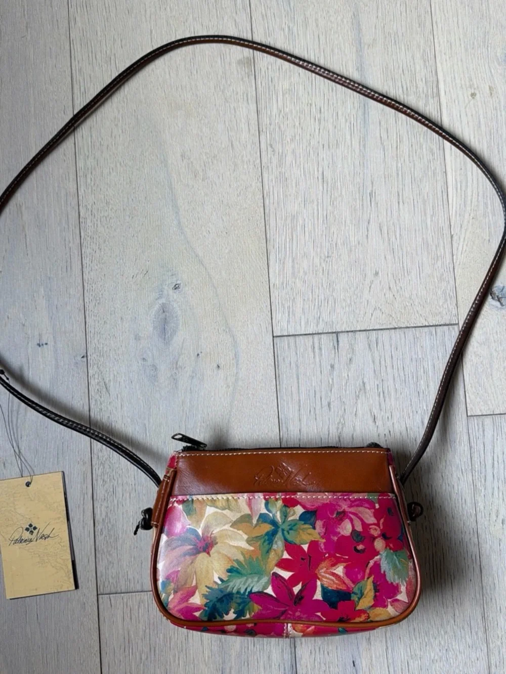 Patricia Nash Spring Multi Bacoli Crossbody small style